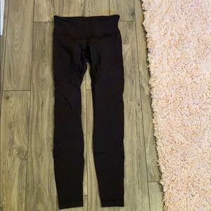Lululemon full length black leggings size 4